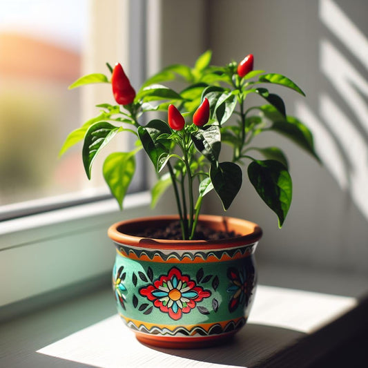 100+ SEEDS- Organic Cayenne Pepper Chilli Seeds - Kitchen Garden Pack- Non GMO