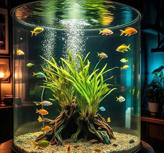 Earth Hopper Fish Friendly Hybrid Aquarium Grass Seeds - 200 Pcs, Year-Round Growth, Low Maintenance.