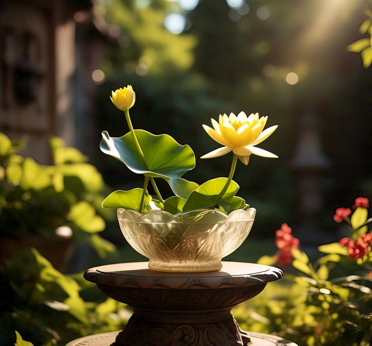 Earth Hopper Dwarf Lotus Hybrid Seeds - Mix Bowl, 60 Seeds Pack, Grow Indoor/Outdoor Both.