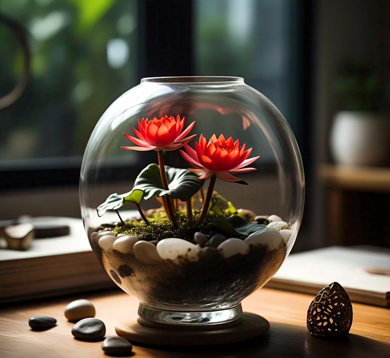 Earth Hopper Dwarf Lotus Hybrid Seeds - Mix Bowl, 60 Seeds Pack, Grow Indoor/Outdoor Both.