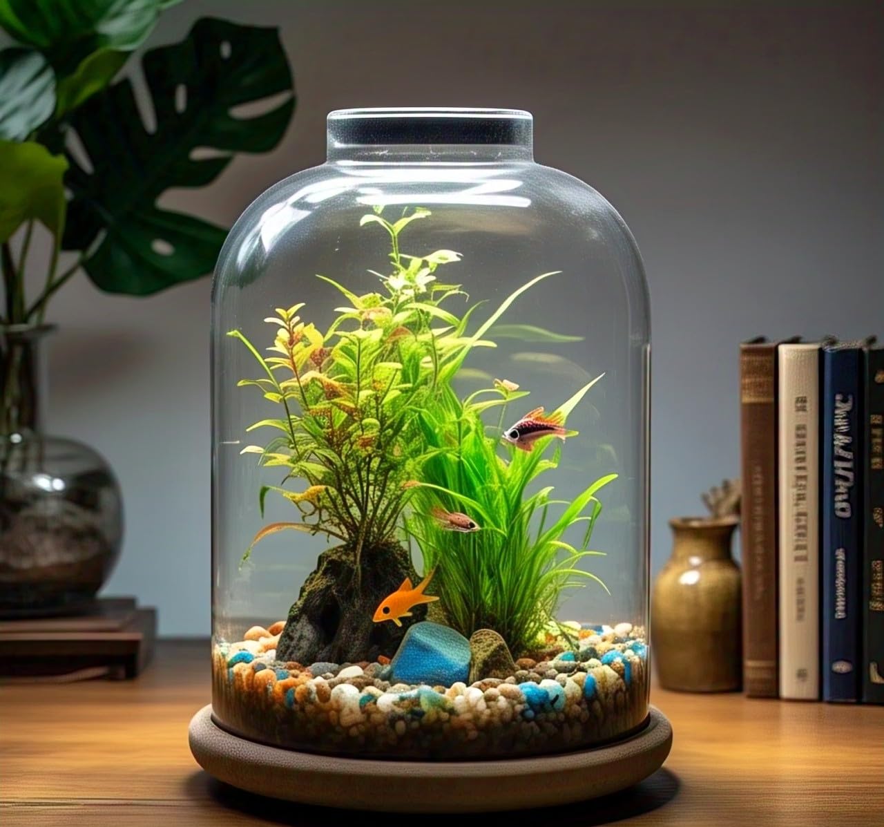 Earth Hopper Fish Friendly Hybrid Aquarium Grass Seeds - 200 Pcs, Year-Round Growth, Low Maintenance.