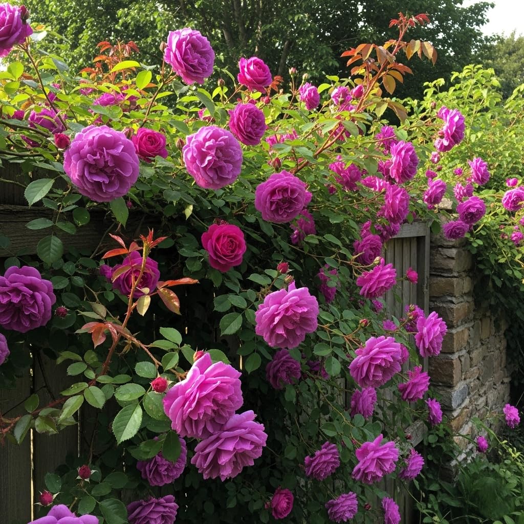 Earth Hopper Climbing Rose Hybrid Seeds Pack - Large Flowers- 70 Easy-to-Grow Seeds for Vibrant Blooms, Suitable for All Indian Climates (ALL IN ONE MIX)