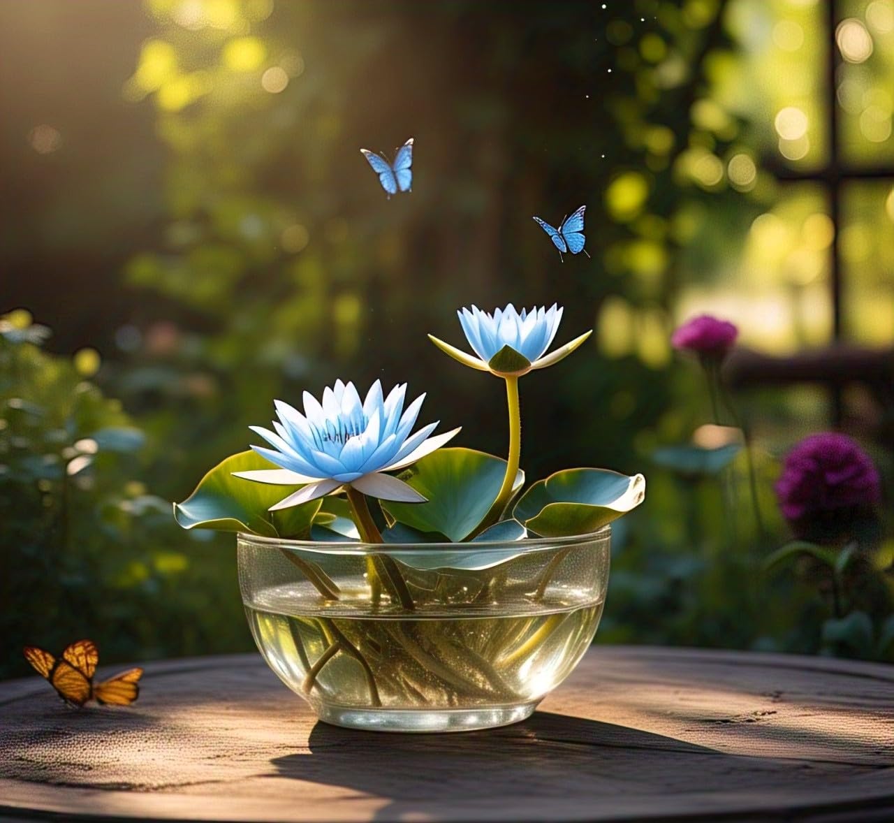 Earth Hopper Dwarf Lotus Hybrid Seeds - Mix Bowl, 60 Seeds Pack, Grow Indoor/Outdoor Both.