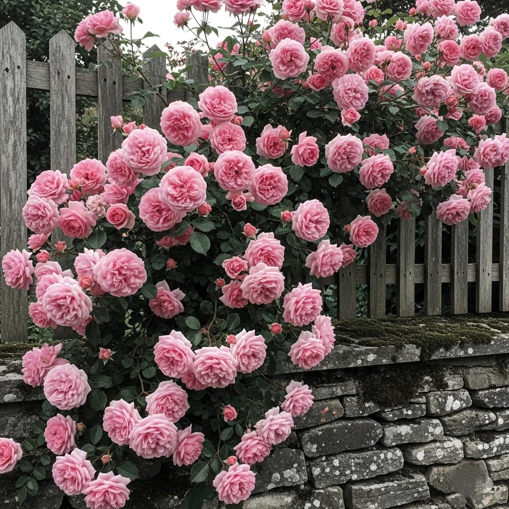 Earth Hopper Climbing Rose Hybrid Seeds Pack - Large Flowers- 70 Easy-to-Grow Seeds for Vibrant Blooms, Suitable for All Indian Climates (ALL IN ONE MIX)