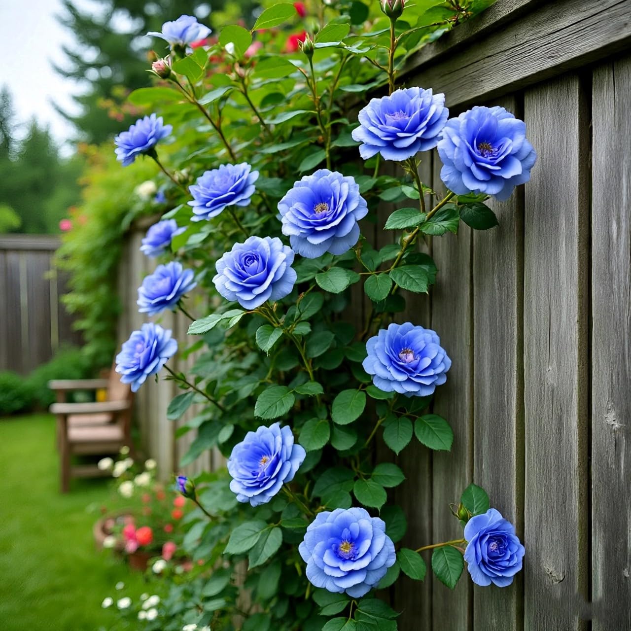 Earth Hopper Climbing Rose Hybrid Seeds Pack - Large Flowers- 70 Easy-to-Grow Seeds for Vibrant Blooms, Suitable for All Indian Climates (ALL IN ONE MIX)
