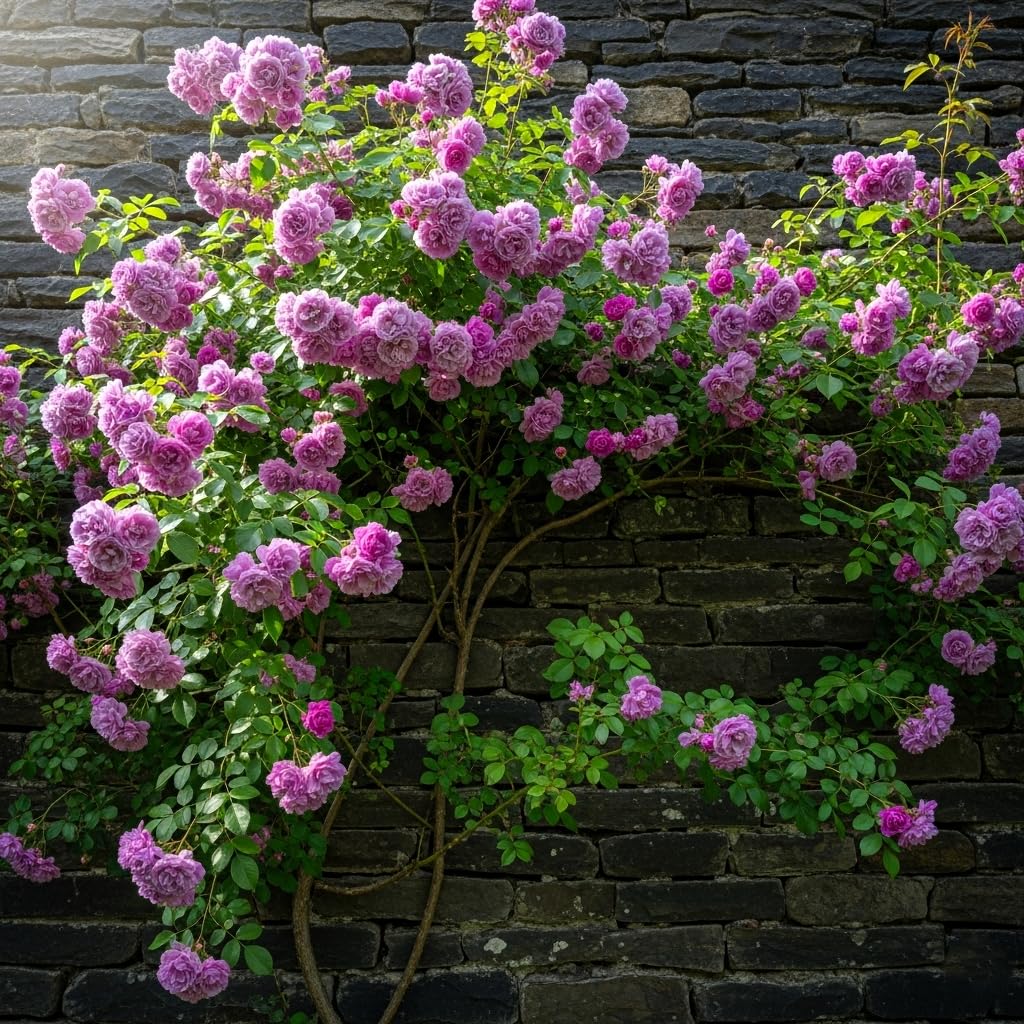 Earth Hopper Climbing Rose Hybrid Seeds Pack - Large Flowers- 70 Easy-to-Grow Seeds for Vibrant Blooms, Suitable for All Indian Climates (RED)