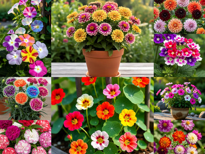 Low Maintenance Hybrid Flower Seeds Combo Pack- All Year Flower Seeds Supply (50 VARIETIES)